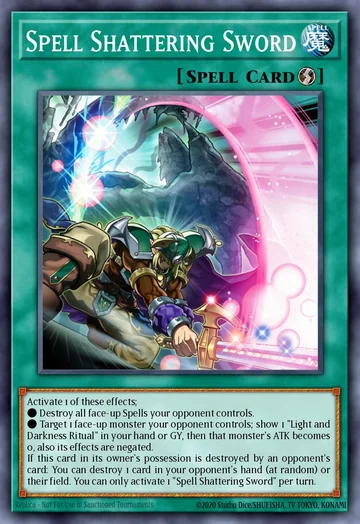 Espada Destruidora de Magia de Beyond the Brave (Yu-Gi-Oh)