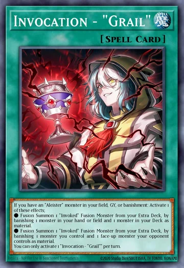 Invokação - "Cálice" de Beyond the Brave (Yu-Gi-Oh)