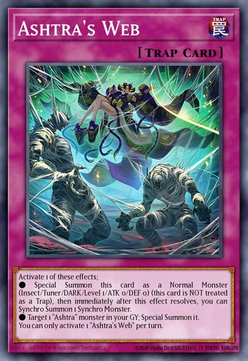 Teia de Ashtra de Beyond the Brave (Yu-Gi-Oh)