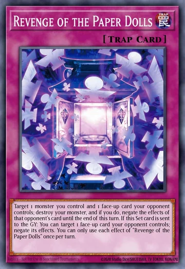 Vingança das Bonecas de Papel de Beyond the Brave (Yu-Gi-Oh)