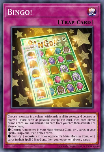Bingo! de Beyond the Brave (Yu-Gi-Oh)