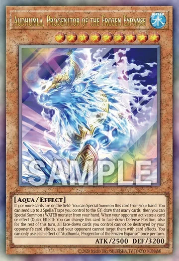 Audhumla, Progenitora da Expansão Congelado de Beyond the Brave (Yu-Gi-Oh)
