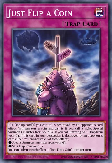 Apenas Lance uma Moeda de Beyond the Brave (Yu-Gi-Oh)