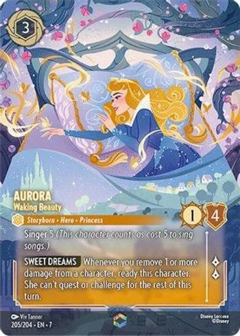 Aurora, Waking Beauty 205