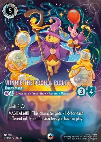 Winnie the Pooh & Piglet, Hunny Mages 234