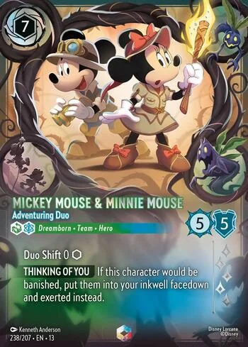 Mickey Mouse & Minnie Mouse, Adventuring Duo 238