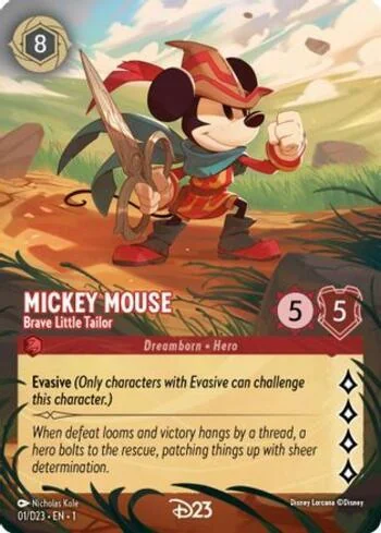 Mickey Mouse, Brave Little Tailor 1b