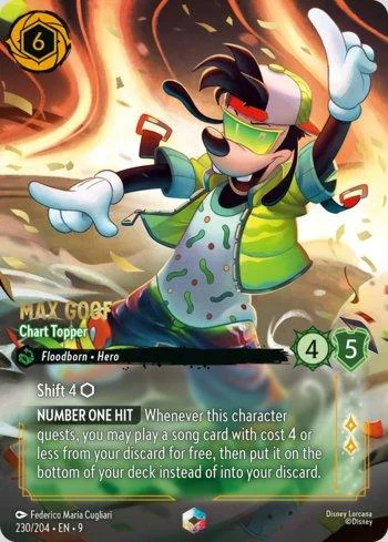 Max Goof, Chart Topper Enchanted 230/204 Fabled