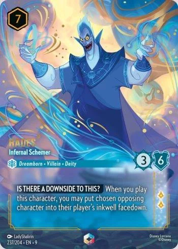 Hades, Infernal Schemer Enchanted 237/204 Fabled