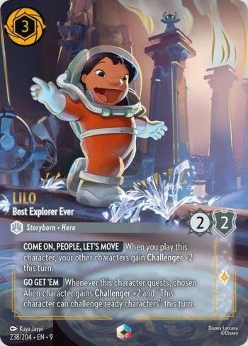 Lilo, Best Explorer Ever Enchanted 238/204 Fabled