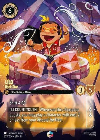 Lilo, Rock Star Enchanted 223/204 Winterspell