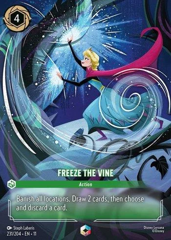 Freeze the Vine Enchanted 231/204 Winterspell