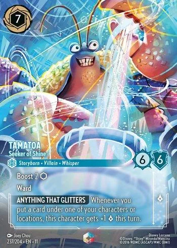 Tamatoa, Seeker of Shine Enchanted 237/204 Winterspell