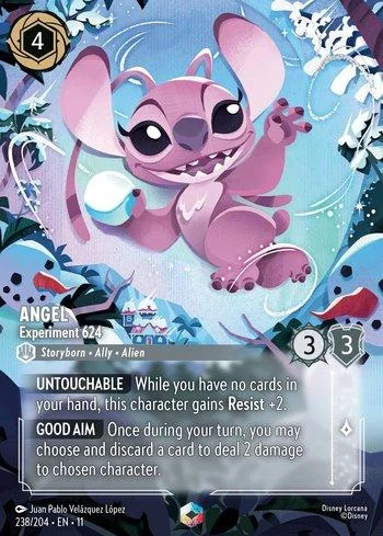 Angel, Experiment 624 Enchanted 238/204 Winterspell