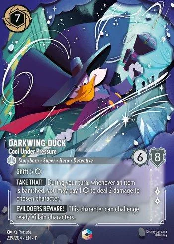 Darkwing Duck, Cool Under Pressure Enchanted 239/204 Winterspell