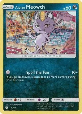 Meowth de Alola 10/12