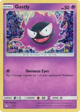 Gastly 7/12