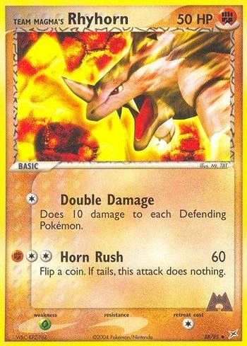Rhyhorn da Equipe Magma 38/95