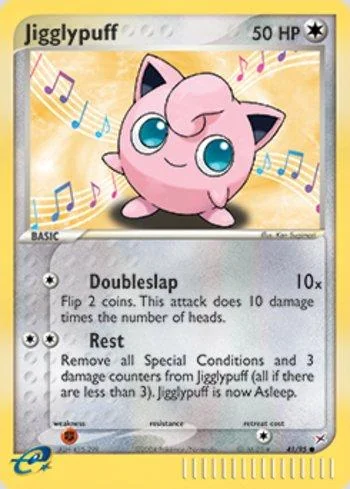 Jigglypuff (Reverse Holo) 41b
