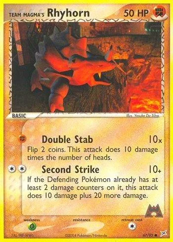 Rhyhorn da Equipe Magma 67/95