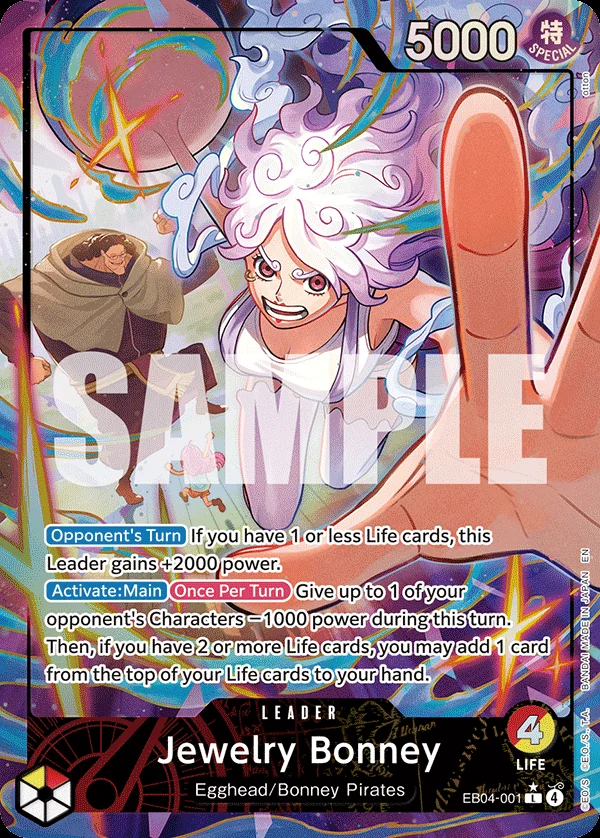 Jewelry Bonney Alternate Art EB04-001 Adventure on Kami's Island