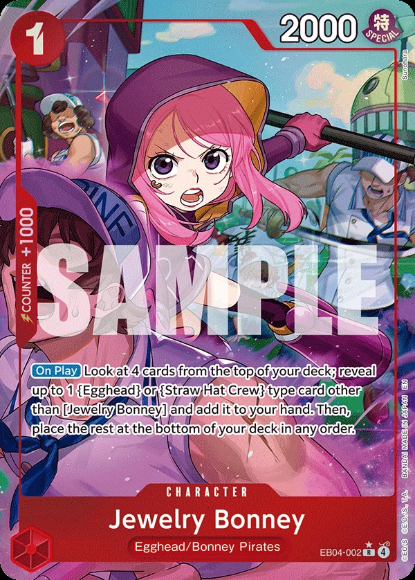 Jewelry Bonney Alternate Art EB04-002 Adventure on Kami's Island