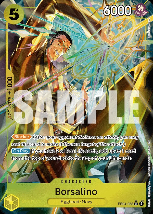 Borsalino Alternate Art EB04-058 Adventure on Kami's Island