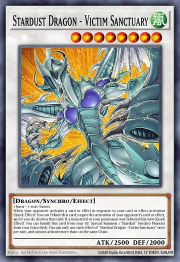 Stardust Dragon - Victim Sanctuary de Magnificent Monsters (Yu-Gi-Oh)