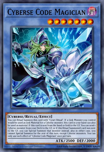 Cyberse Code Magician de Magnificent Monsters (Yu-Gi-Oh)