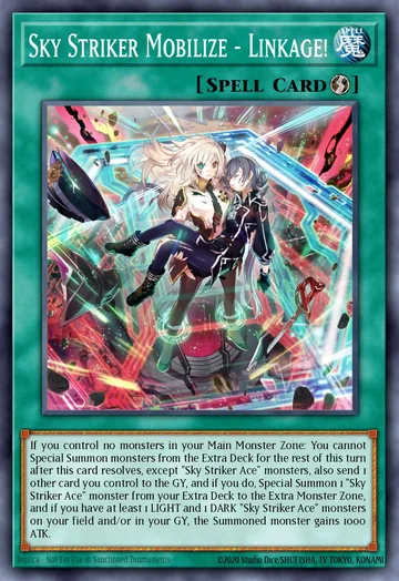 Sky Striker Mobilize - Linkage! de Magnificent Monsters (Yu-Gi-Oh)