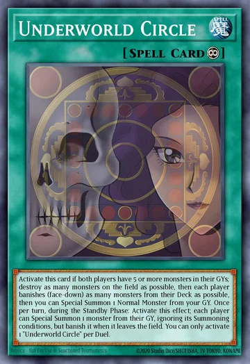 Underworld Circle de Magnificent Monsters (Yu-Gi-Oh)