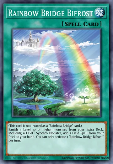 Rainbow Bridge Bifrost de Magnificent Monsters (Yu-Gi-Oh)