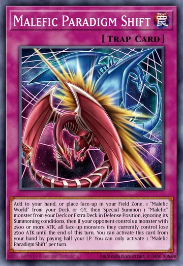 Malefic Paradigm Shift de Magnificent Monsters (Yu-Gi-Oh)