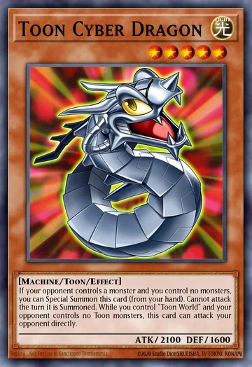 Dragão Cibernético Toon de Magnificent Monsters (Yu-Gi-Oh)