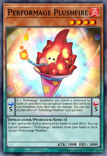 Camaramágico Plushfogo de Magnificent Monsters (Yu-Gi-Oh)