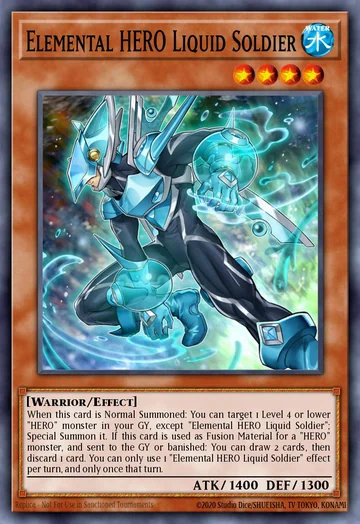 Soldado Líquido, o HERÓI do Elemento de Magnificent Monsters (Yu-Gi-Oh)