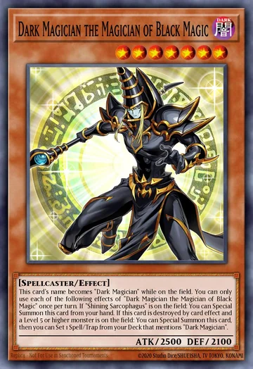 Dark Magician the Magician of Black Magic de Magnificent Monsters (Yu-Gi-Oh)