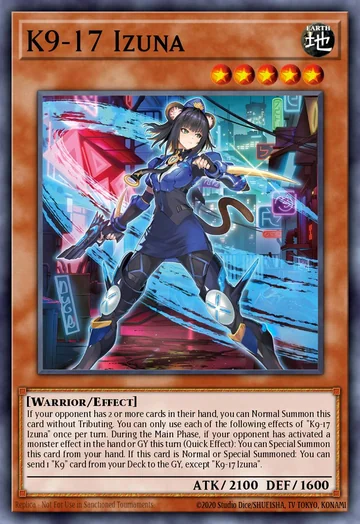 K9-17 Izuna de Magnificent Monsters (Yu-Gi-Oh)