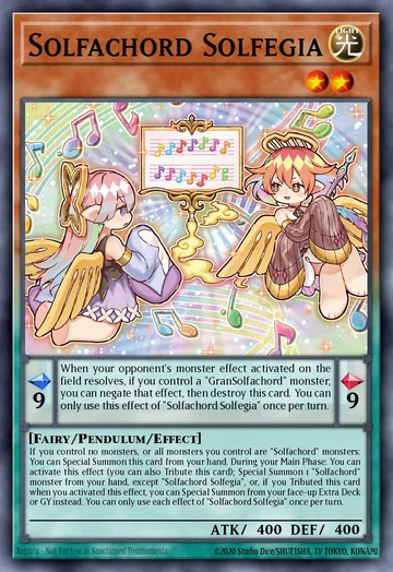 Solfachord Solfegia de Magnificent Monsters (Yu-Gi-Oh)
