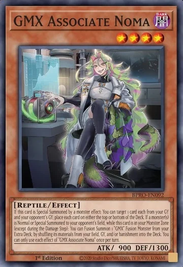 GMX Associate Noma de Magnificent Monsters (Yu-Gi-Oh)