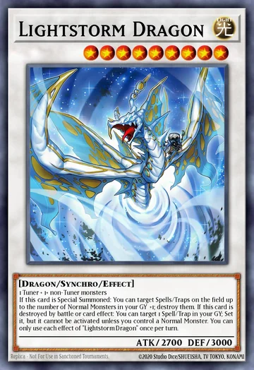 Lightstorm Dragon de Magnificent Monsters (Yu-Gi-Oh)