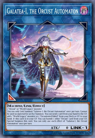 Galatea-I, the Orcust Automaton de Magnificent Monsters (Yu-Gi-Oh)