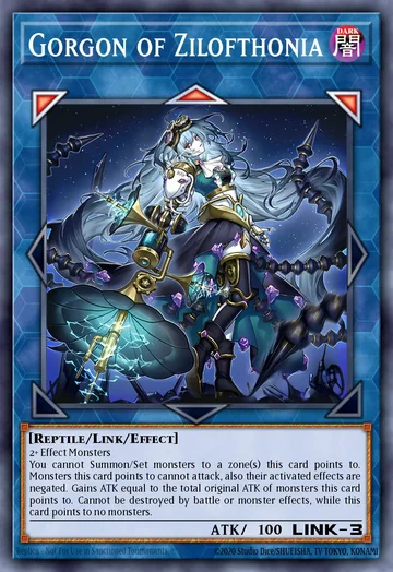 Gorgon of Zilofthonia de Magnificent Monsters (Yu-Gi-Oh)