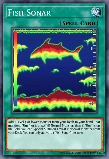 Sonar de Peixes de Magnificent Monsters (Yu-Gi-Oh)