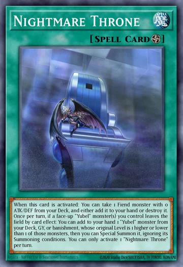 Nightmare Throne de Magnificent Monsters (Yu-Gi-Oh)