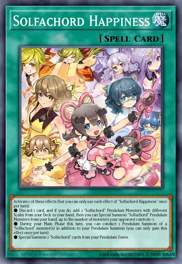Solfachord Happiness de Magnificent Monsters (Yu-Gi-Oh)