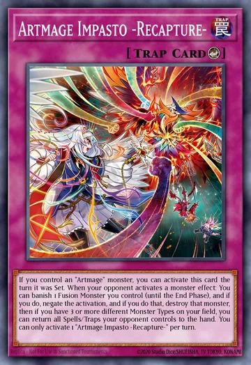 Artmage Impasto -Recapture- de Magnificent Monsters (Yu-Gi-Oh)