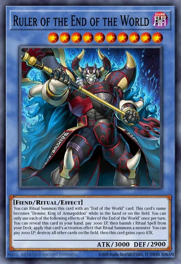 Ruler of the End of the World de Magnificent Monsters (Yu-Gi-Oh)