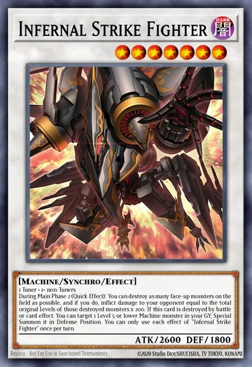 Infernal Strike Fighter de Magnificent Monsters (Yu-Gi-Oh)