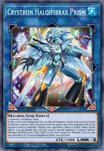 Crystron Halqifibrax Prism de Magnificent Monsters (Yu-Gi-Oh)